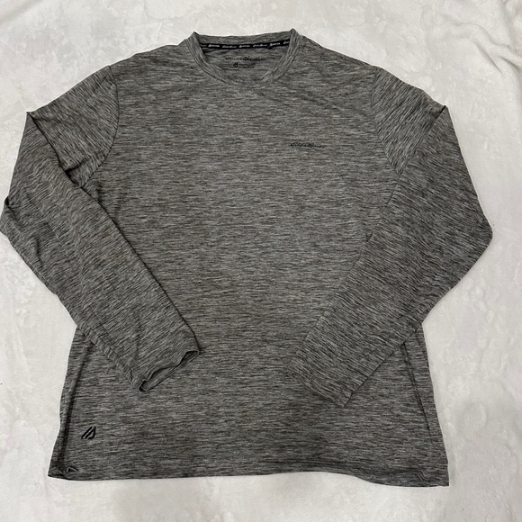 EDDIE BAUER MENS MOTION DRI FIT LONG SLEEVED SHIRT SIZE LARGE - Picture 1 of 4